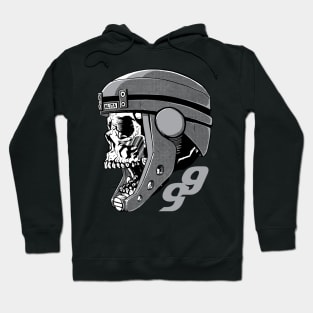 Motorball Skull 99 Hoodie